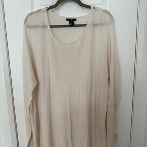 H&M Lightweight White Tunic